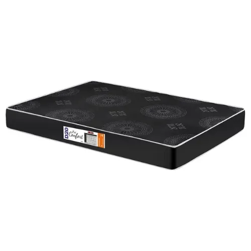 Colchão Casal Pro Confort Havana Espuma D20 Hellen - Preto