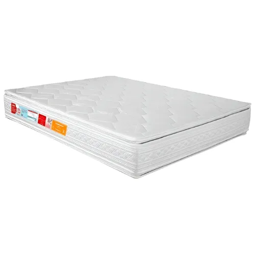 Colchão Queen D45 Orthocrin Royal Saúde Pillowtop 158x198x24